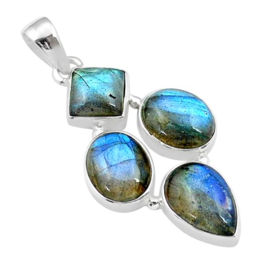 

Лабрадорит, серебро 925 пробы, хрустальный кулон, ювелирные изделия ручной работы с лечебными драгоценными камнями, мегараспродажа, бесплатная доставка по всему миру