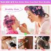 30PCS Heatless Hair Curlers Rollers with Clips Self Grip Hair Roller Set Women Hairdressing Curler Curl Salon Hair Styling Tools