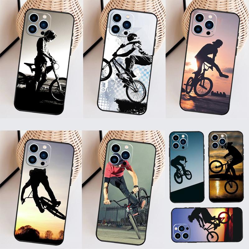 BMX Bike Extreme Sport For Realme C53 C55 C75 C71 C61 C33 C63 C51 C65 C67 11 12 13 14 Pro Plus GT6 GT7 15 Pro Case