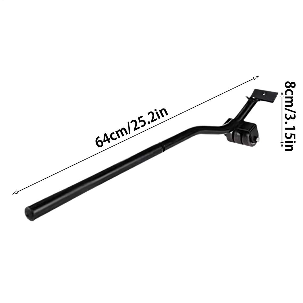 

Удлиненный лом для перемещения Прочный и долговечный подъемник для мебели Стальной инструмент для перемещения бытовой техники для диванов, холодильников, кроватей и т. д. чёрный