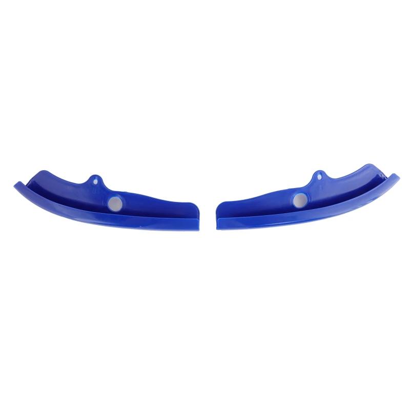 1 Pair Front Bumper Lip Splitter Protector For Dodge Challenger R/T SRT GT 2015- Bumper Guard Diffuser Spoiler Car Body Kit