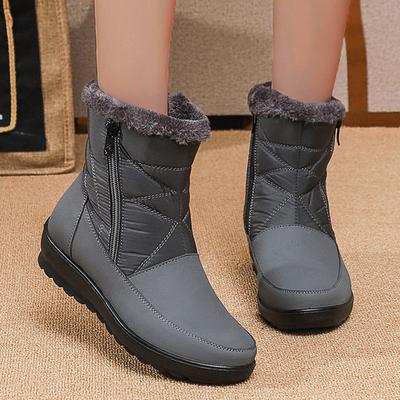 Bottes de Neige Femmes Fourrure Chaussures Dames Imperméables Chaussures Femmes Bottes Chaudes Dames Décontractées Nouvelles Bottes Mujer Bottes d'Hiver