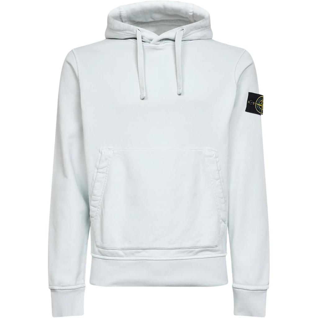 STONE ISLAND Felpa con cappuccio e maniche lunghe con tasca unisex L1S156100062S0051-V0041