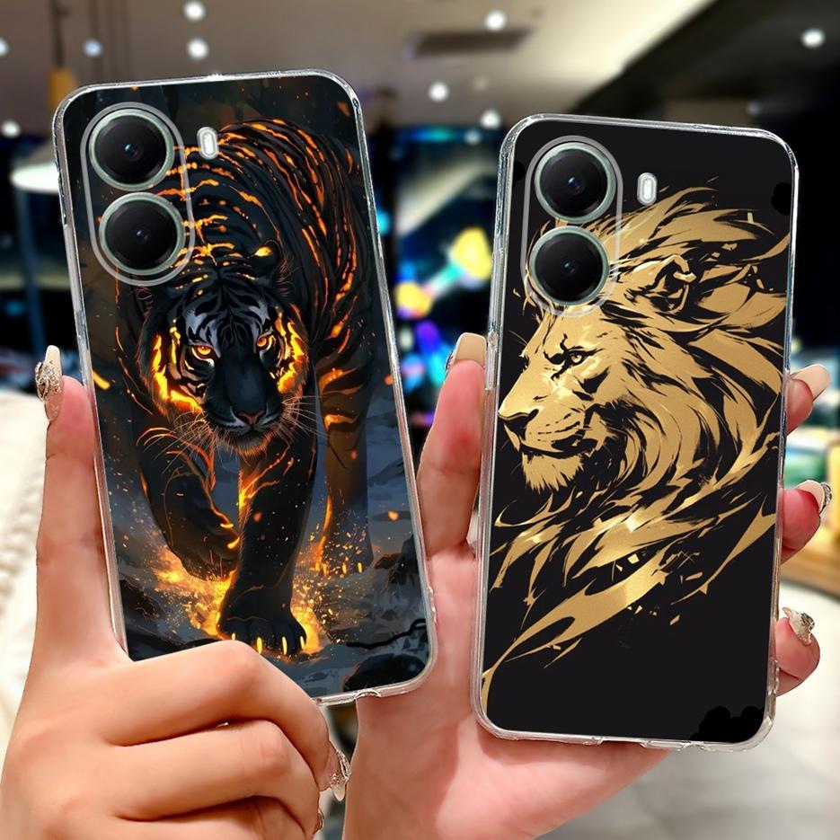 Für Xiaomi Poco X7 Pro 5G Hülle Stylische Bemalte Abdeckung Klare Silikon Weiche TPU Handyhülle Für Xiaomi Poco X7 Pro X7Pro Hülle Coque
