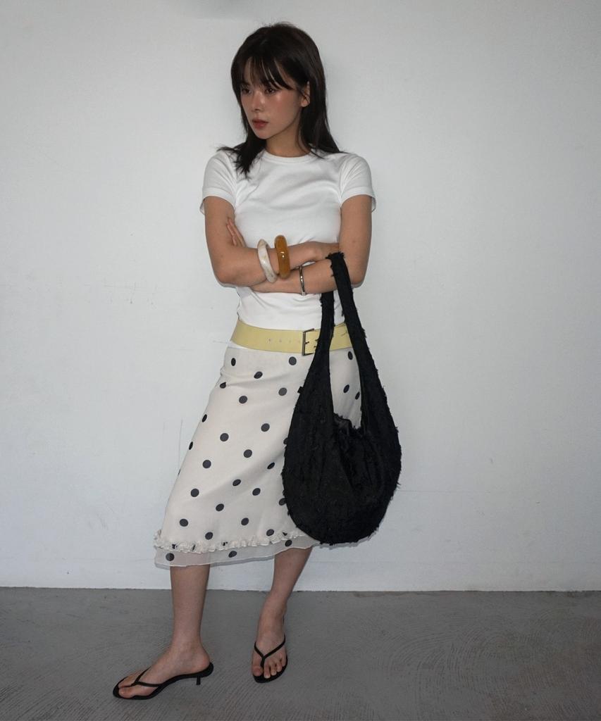Salbol Fig Jacquard Bag [Black]