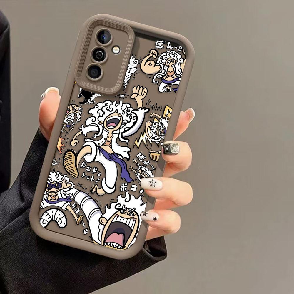 Anime One P-Piece Luffy Gear 5 Phone Case For Samsung Galaxy S26 S25 S24 S23 S22 S21 FE S20 ULTRA PLUS TPU Case Capa Shell Cover