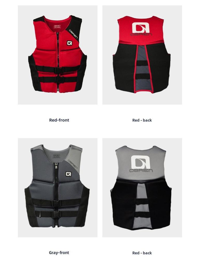 Adult Professional Buoyancy Vest for Swimming, Water Skiing, Fishing, and Surfing - Unisex Safety and Anti-Collision.