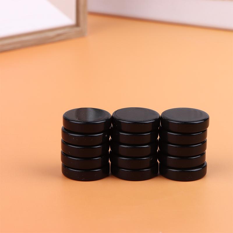 15Pcs Western Chess Draughts Set 20MM 27MM 32MM Multi Color Plastic Checkers for Educational Home Use Parties
