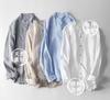 Linen Shirt for Band Summer Resort Plus Sizes Available DSS114 [East Rain] 100% Long-Sleeve Men, Collar, Breathable, Sweat-Wicking, Lightweight, Cool,