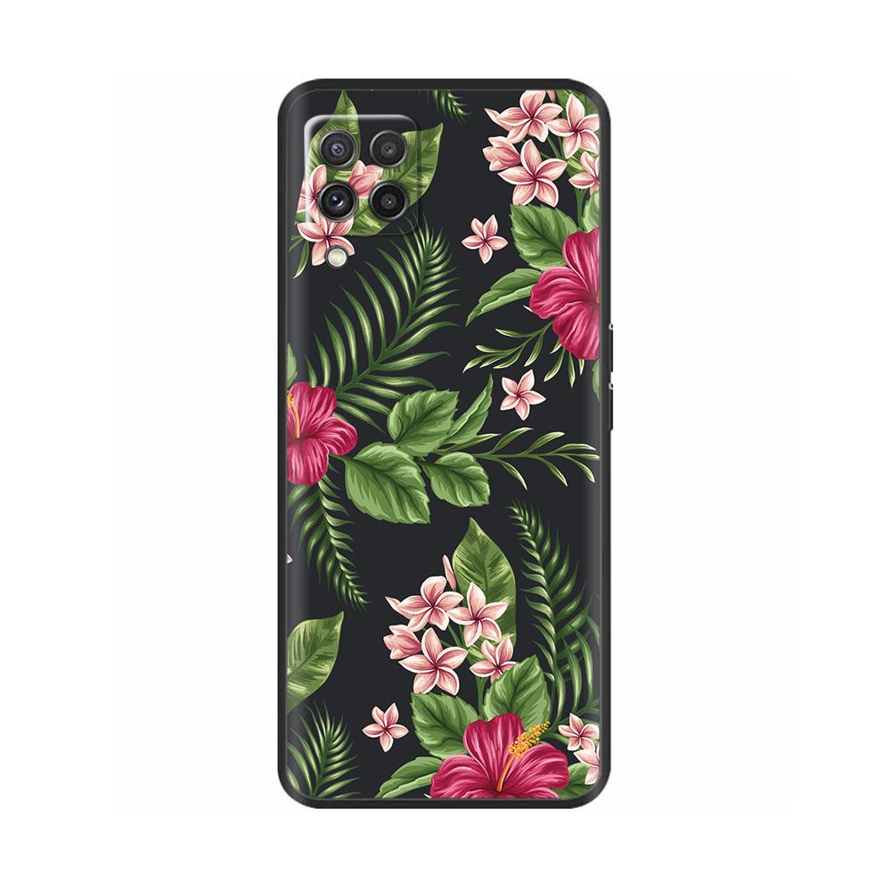 For Samsung Galaxy M22 M32 4G Case Phone Back Cover For Samsung M32 4G M22 F22 Case Soft Black Silicone Bumper Shell 6.4 Inch