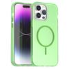 For iPhone 14 Pro Case Compatible with MagSafe TPU+PC+PET Phone Cover Rhinestone Decor Lens Frame
