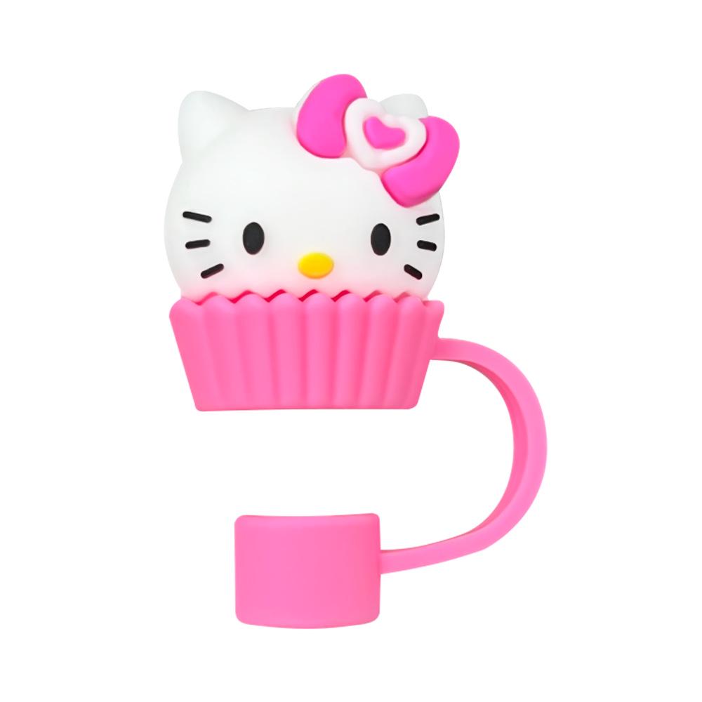 

Kitty Cat 3D Cartoon Sanrio Straw Cap, 4 Styles, 10mm Food Grade, Recyclable