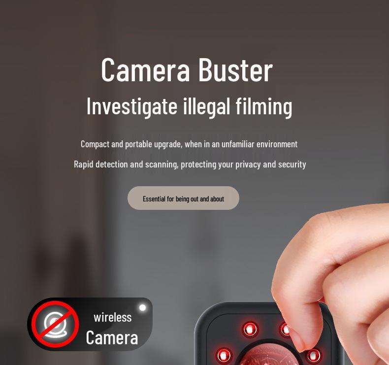 K96 Infrared Detector: Anti-Peeping & Camera Detection Device for Hotels