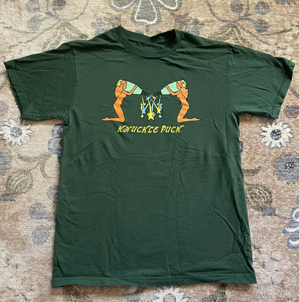 

Collection Knuckle Puck Tour Green T Shirt All Size S to 5Xl Unisex T-Shirt L