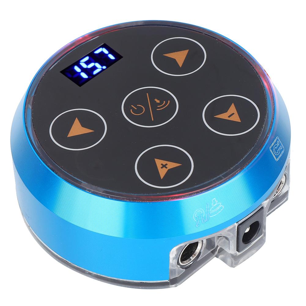 

Профессиональный регулируемый блок питания для тату-машинки, источник питания для тату, синий US Plug