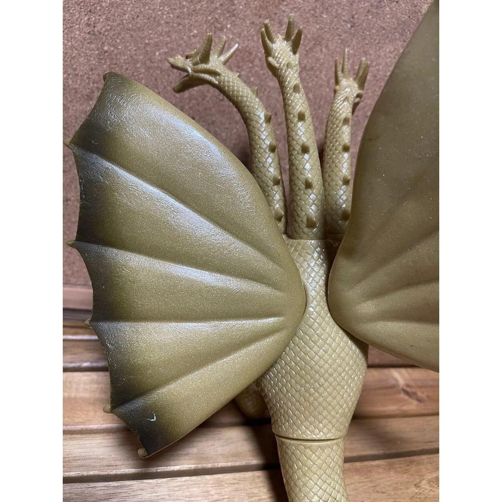 Used King Ghidorah Soft Vinyl Figure Toho Kaiju Godzilla Bandai Photo added 23cm