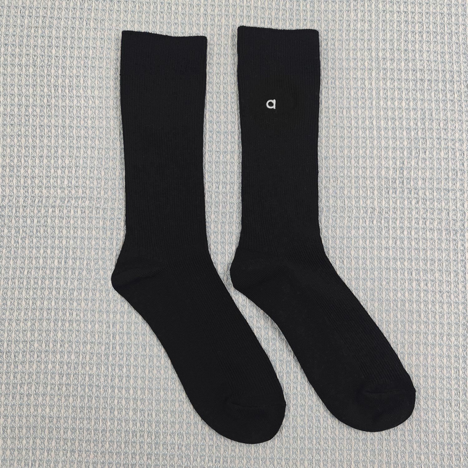 

Девушки Носки-гольфы 5 цветов Однотонные Мужские носки Женские Носки средней длины Четыре сезона Хлопок Спорт Дышащие носки Мягкий комфорт One Size