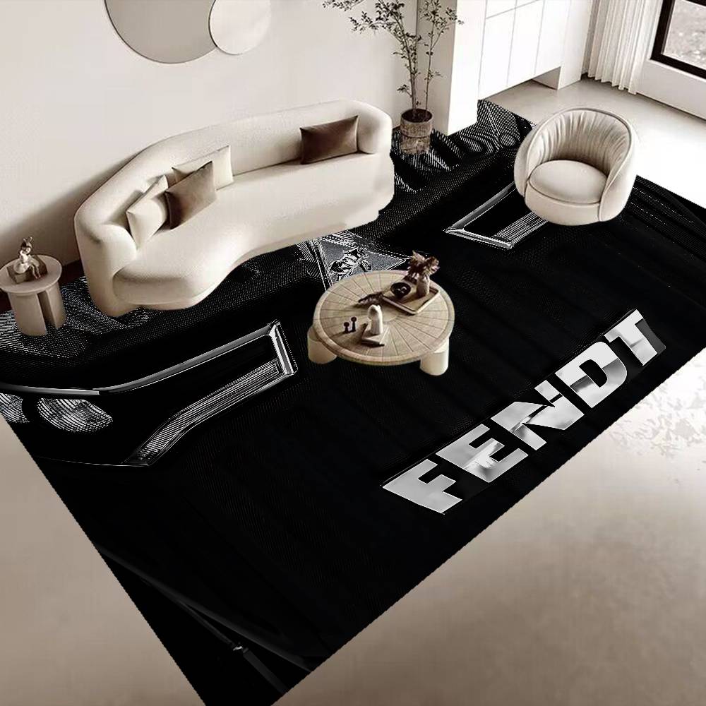 Fashion Farming Tractor Fendt Hallway Carpet Non-Slip Laundry Room Mat Laundry Decor Balcony Child Living Room Toilet Rug