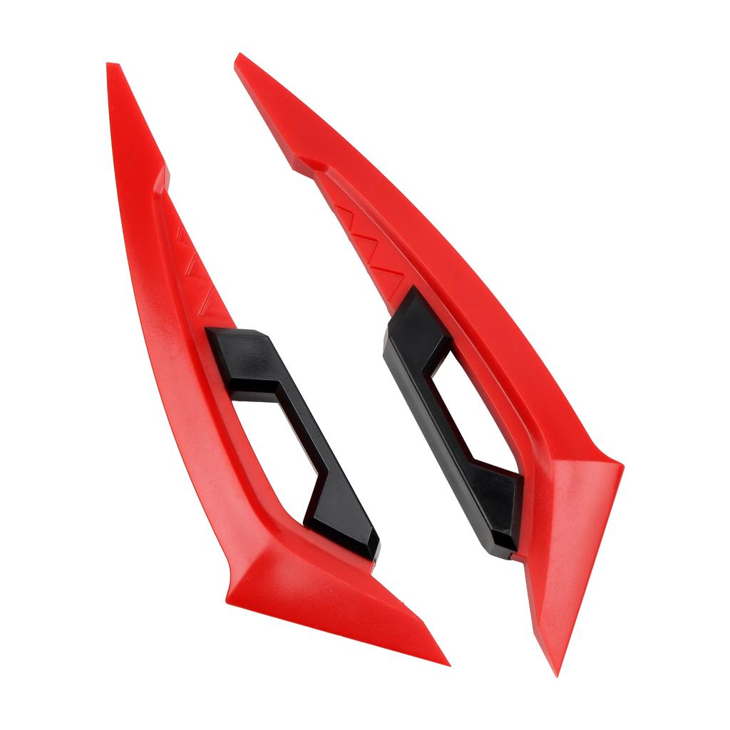 Universal Motorcycle Winglets Front Side Spoiler Aerodynamic Wing Motorbike Fixed Wind Wing Enduro For 250SR Moto Accesorios