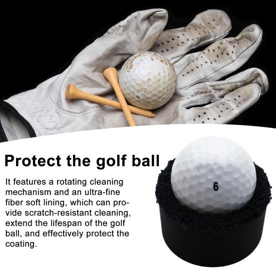 Magnetic 3D Printed Golf Ball Washer Portable Golf Ball Cleaning Tool Attaches To Golf Cart Clubs Trolley