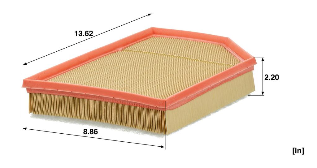 MANN Air Element Part C35177 C35177 (Mann Filter) / Number