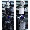 Portable Ashtray for Car Mini Trash Can Detachable Smokeless Ash Tray with LED