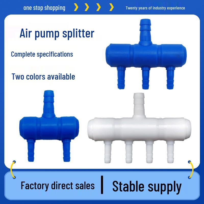 Multi-Way Aquarium Air Pump Splitter and Oxygen Tube Connector