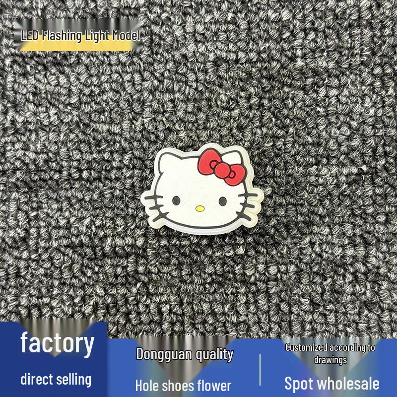 Светодиодные мигающие цветочки Аксессуары для обуви KT Cat