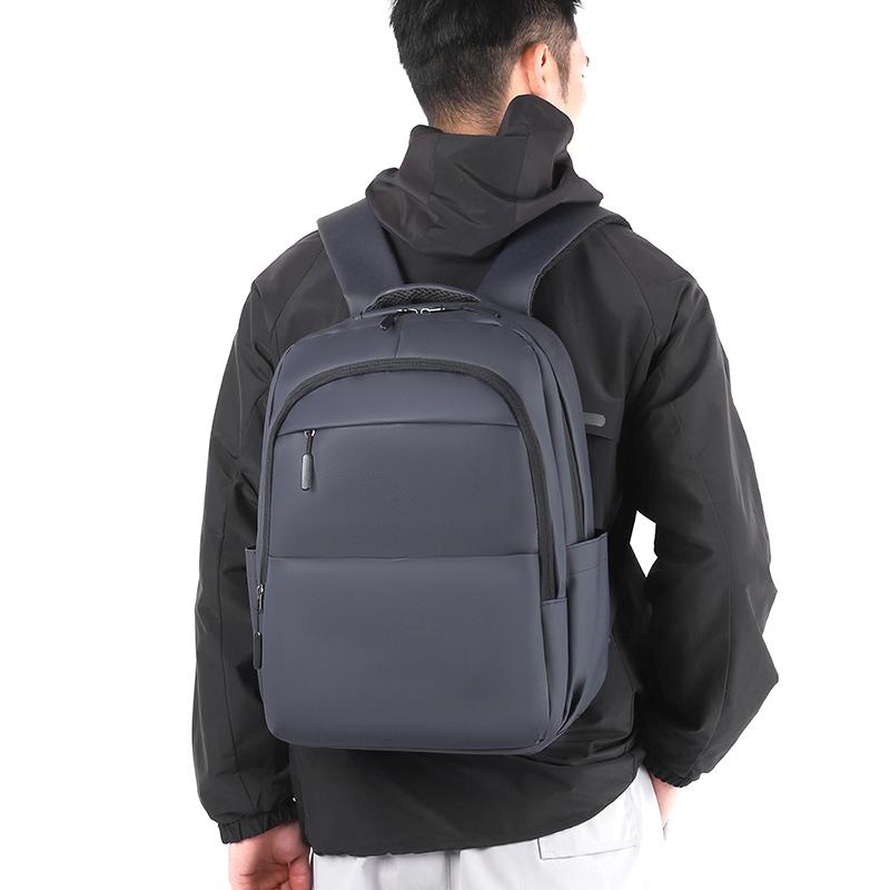 Men's Backpack Oxford Business Computer Bag Waterproof Leisure Travel Backpack High School Student Backpack