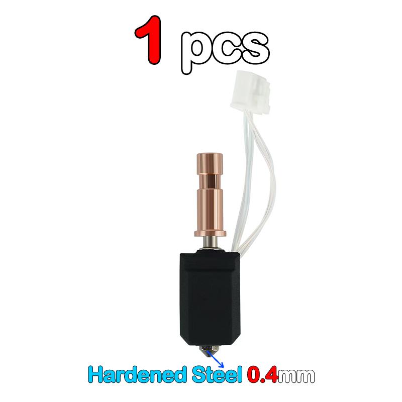 

New Ceramic Heating Hotend For Kobra S1/S1Combo 24V 48W Hot end For Anycubic Kobra S1 Thermistor 200K 320℃ All meta Hotend 1pcs-Hotend kit
