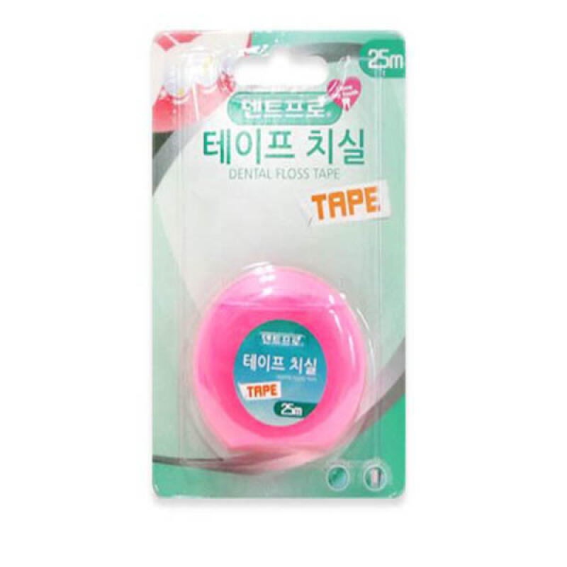 25m of tape floss