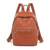 Women's Backpack Woven Pattern Backpack Large Capacity PU Schoolbag