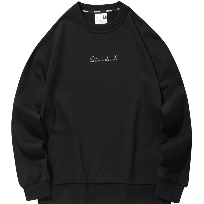 QIAODAN Women s Round Neck Pullover Sports Sweatshirt XL