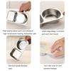 Stainless Steel Meal Preparation Container Double Compartments Lunch Holder For Offices Commutes And Outdoor Activity