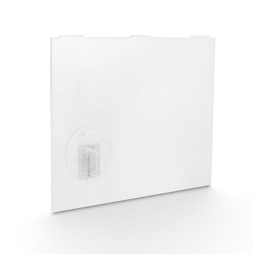 Replacement RV Screen Door Slider Panel Plastic with Push-Down Knob Opener