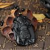 Men's and Women's Obsidian Guan Yu Necklace Pendant