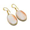 Rhyolite Jasper Gemstone 925 Solid Sterling Silver Jewelry Earring 1.69" GK-5787