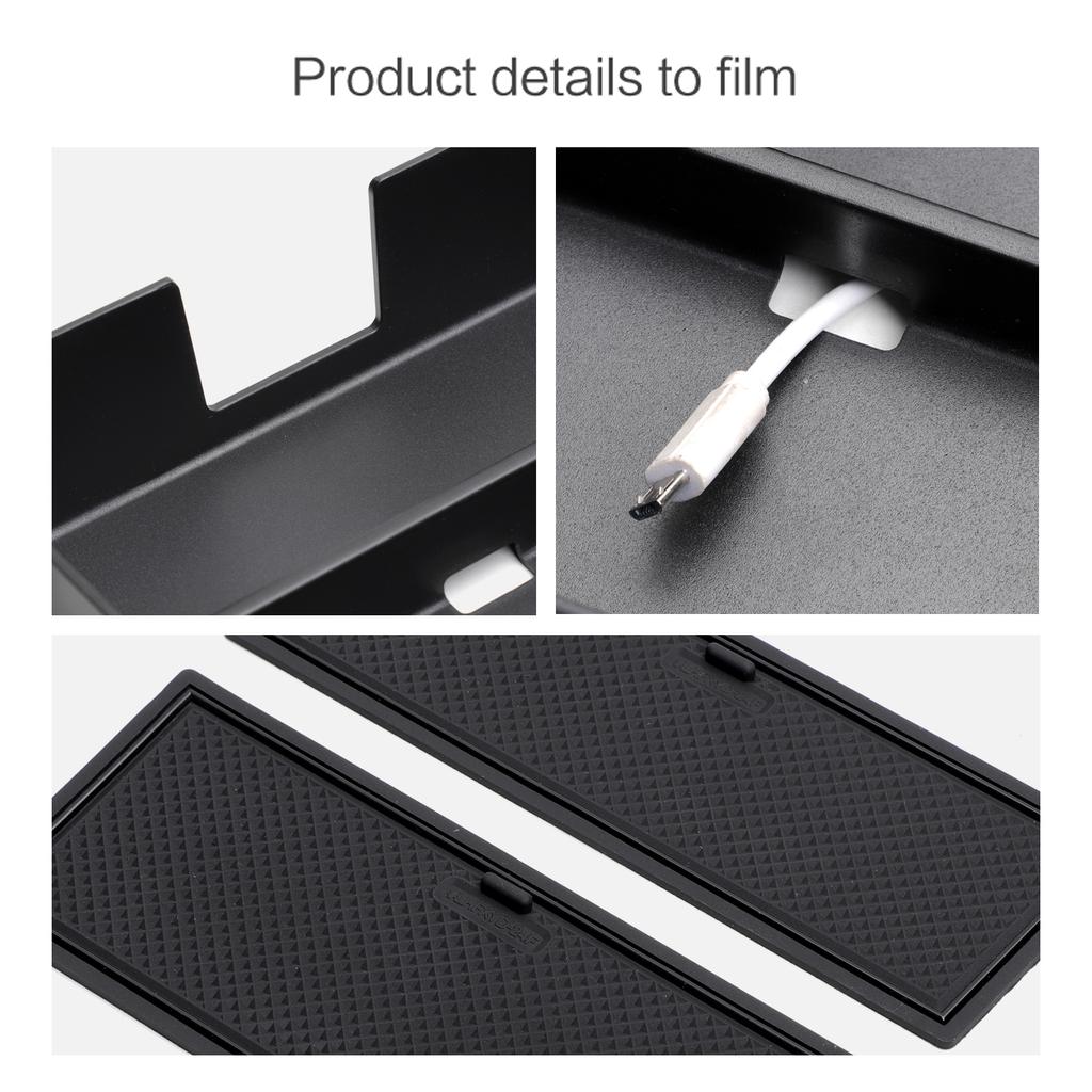 SMABEE for Land Rover Discovery Sport 2024 Armrest Storage Box Car Center Console Tray Organizer Tidying Accessories