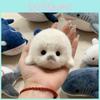Marine Life Plush Toy Cute Seal Baby Stuffed Animal With Keychain For Kids And Collectors