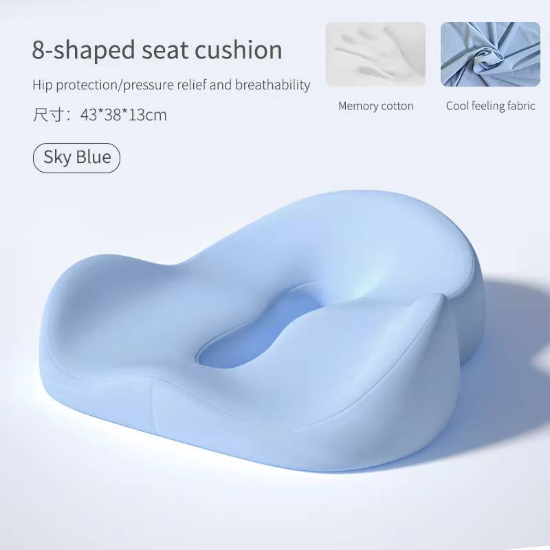 Chair Tailbone Sciatica Back Pain Relief Comfort Office Chair Car Seat Cushion Non-Slip Orthopedic Memory Foam Coccyx Cushion