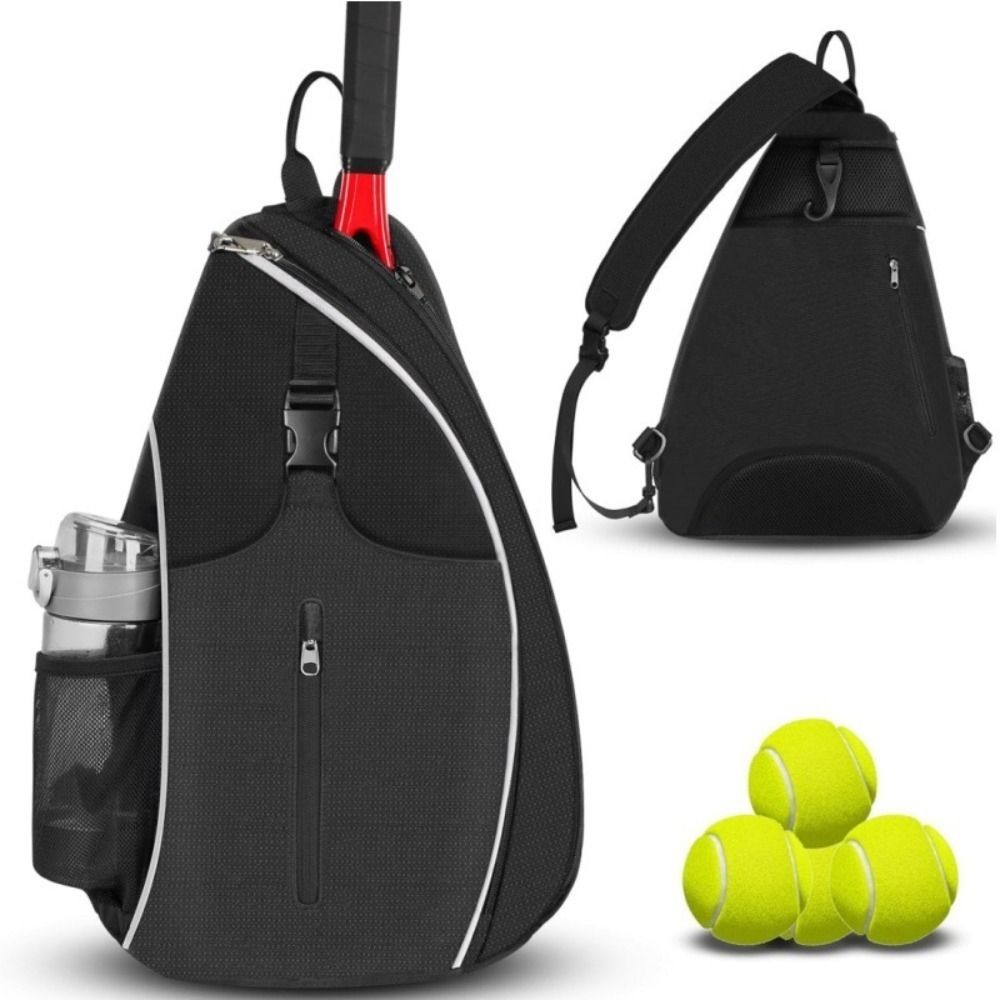 Reversible Pickleball Rackets Backpack Large Capacity Badminton Bag  Exercise Gym Equipment