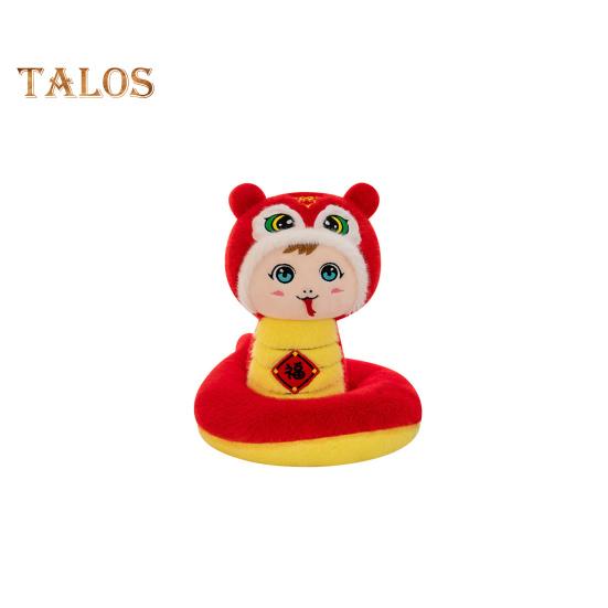 

Игрушка-талисман Змея 2025 год Змеи Лунный Новый год Кукла Змея для весенних праздников Китайский Зодиак Змея Мягкая игрушка Плюшевые подарки S