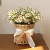 6Pcs/bundle Artificial Chamomile Flowers DIY Decor for Wedding Party Home Garden and Photo Props 26cm White Chamomile Daisy Deco