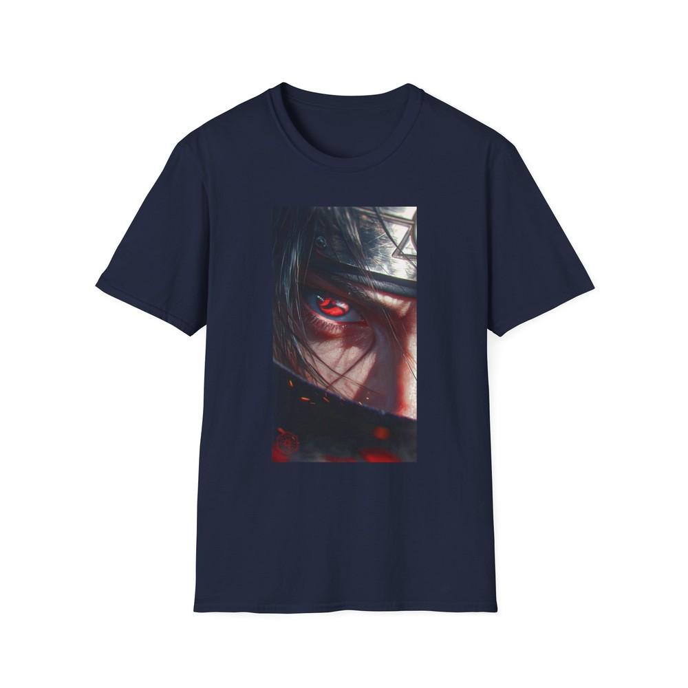 Unisex Jl Anime TShirt Softstyle Itachi Unisexgekyo Sharingan S