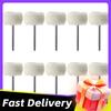 1-20PCS Shank Mounted Soft Wool Wheel Polishing Head with 3mm Shank for Buffing Polishing Jewelry Metals Rotary Tool Accessories