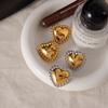 European and American Stainless Steel Love Stud Earrings Niche Wind Earrings Titanium Steel Earrings