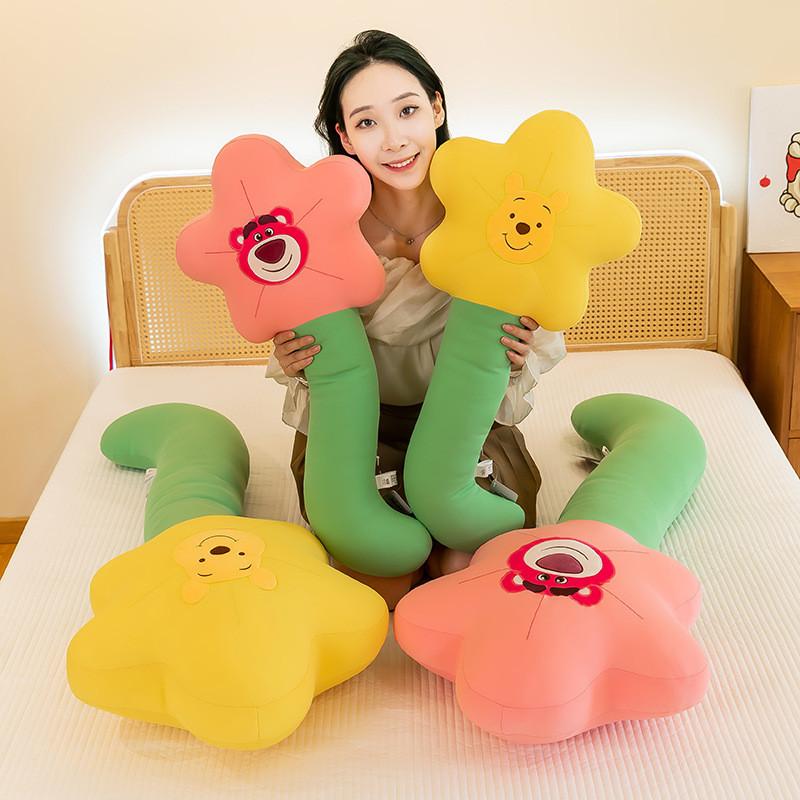 Plush Lots Cute Toy Long Doll Cushion Ultimate Comfort Flower Support