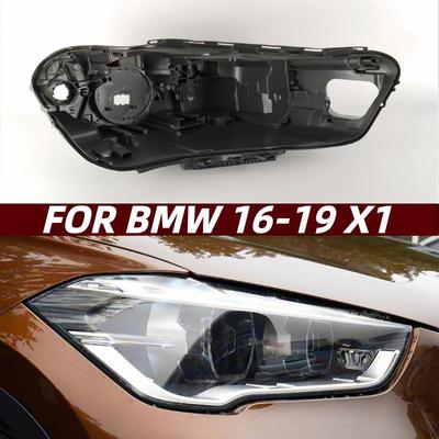 BMW X1 F49 Headlight Rear Shell Black Base for 2016-2019 Models
