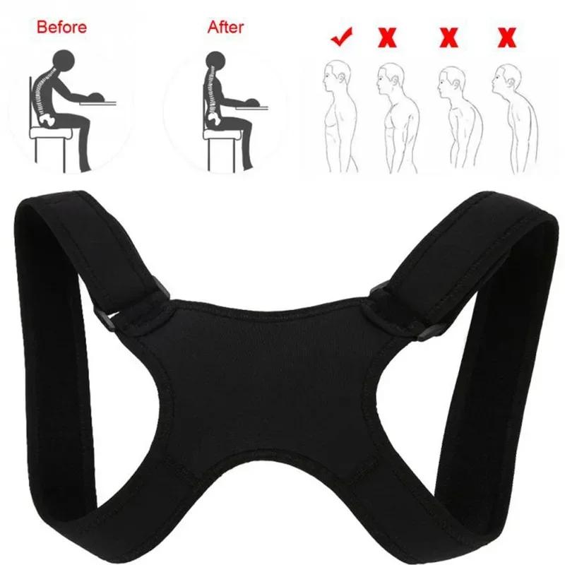 Adjustable Back Posture Corrector Medical Brace Shoulder Support for Humpback Prevention and Back Health Care