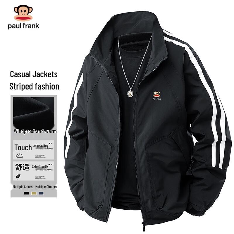 Paul Frank Men's Striped Casual Jacket